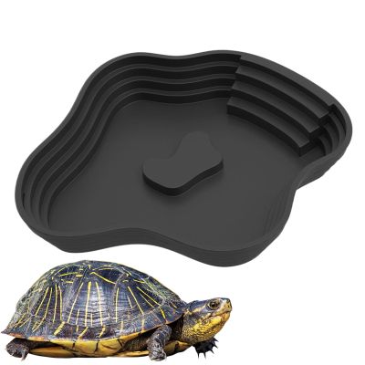 Reptile Water Bowl with Ramp