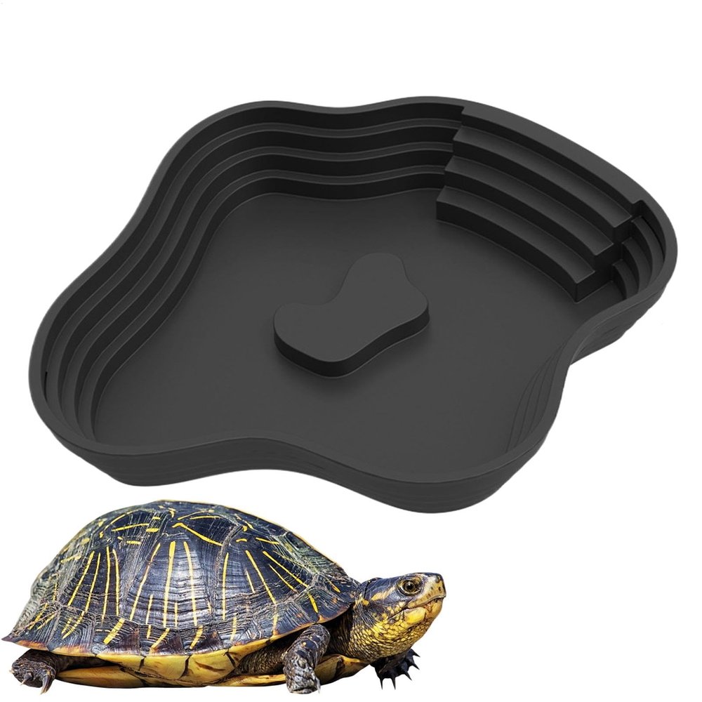 Reptile Water Bowl with Ramp