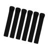 Veemoon Knitted Eyeglass Temple Covers, Non-Slip, Soft, 3 Pairs, Black view 1