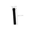 Veemoon Knitted Eyeglass Temple Covers, Non-Slip, Soft, 3 Pairs, Black view 2