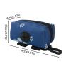 Dog Waste Bag Holder, Poop Bag Dispenser, Durable, Leakproof Design with Hook Attachment, Pet Waste Container for Outdoor Walks and Travel, 5.51 x 1.77 x 1.57 Inches view 2