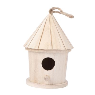 EXAOMBLE Handmade Hanging Bird Nest Tower Design