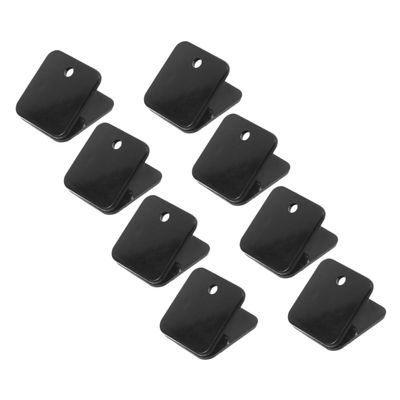 Dog Training Pad Holder with Transparent Wall Mount, 8 Pieces, Black