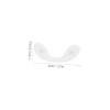 CALLARON 6-Pack Transparent U-Shaped Silicone Nose Pads for Eyeglasses view 2