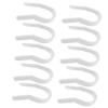 10 U-Shaped Plastic Nose Shape Correction Clips view 1