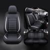 YRCTHEK Universal Complete Car Seat Cover Set, Airbag-Compatible, Waterproof PU Leather, 5-Seater, Fits Land Cruiser 2010–2024 view 1