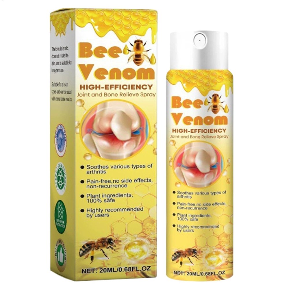 Soothing Honey Joint Spray, 20 mL, Portable