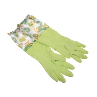 Vaguelly 1 Pair Reusable Waterproof Durable Dishwashing Gloves for Kitchen Cleaning, Pet Care and Gardening