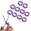 10pcs Silicone Finger Rings for Pet Grooming Scissors view 4