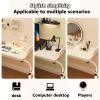 Height-Adjustable Overbed Table with Wheels view 4