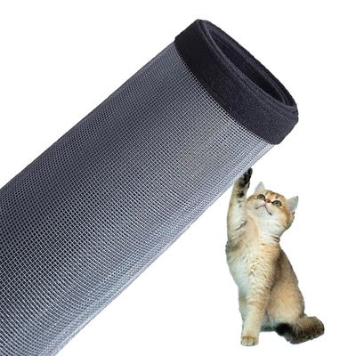 Cat Fly Screen for Windows and Balconies, Scratch-Resistant DIY Net, 180 x 180 cm, A