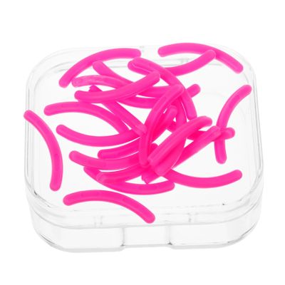 Silicone Eyelash Curler Replacement Pads, 1 Set, Pink