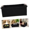 DECORNIJIA Large Felt Storage Basket with Handle view 3
