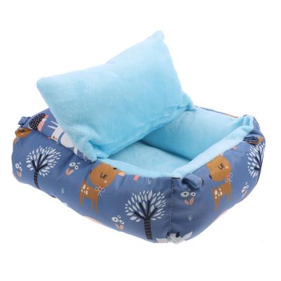 VILLFUL Insulated Guinea Pig Bed, Warm Winter Hideaway for Small Pets
