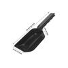 UKCOCO 2-Piece Plastic Aquarium Sand Scoop for Easy Cleaning of Gravel and Aquatic Plants, for Fish Tanks and Pools, Black view 2