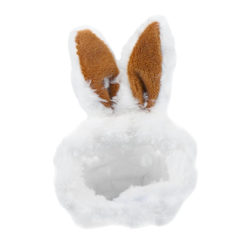 SEWOART Cozy Warm Pet Hat with Rabbit Ears