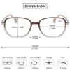 VEVESMUNDO Photochromic Square Reading Glasses, Dark Brown, +2.0 view 2