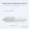 Bamboo Fiber Memory Foam Neck Pillow, 50 x 30 x 10 cm view 4