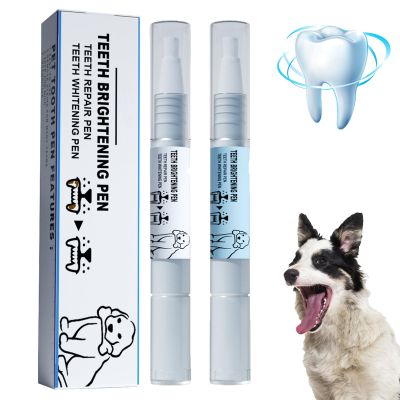 Pet Toothbrush Pen for Dogs and Cats, Teeth Cleaning and Fresh Breath, 1 Set