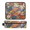 Foiosoh Hair Tools Travel Bag with Heat-Resistant Mat, Daisy Summer Pattern view 3