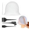 5-Piece Silicone Highlighting Cap Set with Tools view 1