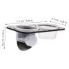 CIYODO Reptile Double Bowl with Suction Cup view 2