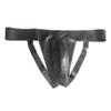 GAYLOP Latex Men's Fetish Underwear Briefs with Zipper and Open Back, Black, S view 2