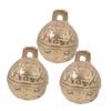 UPKOCH 3-Piece Copper Mini Bells for Dog Collars view 1