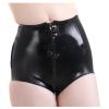 GAYLOP High-Waisted Latex Boxer Shorts for Women, Pink, XXL view 2