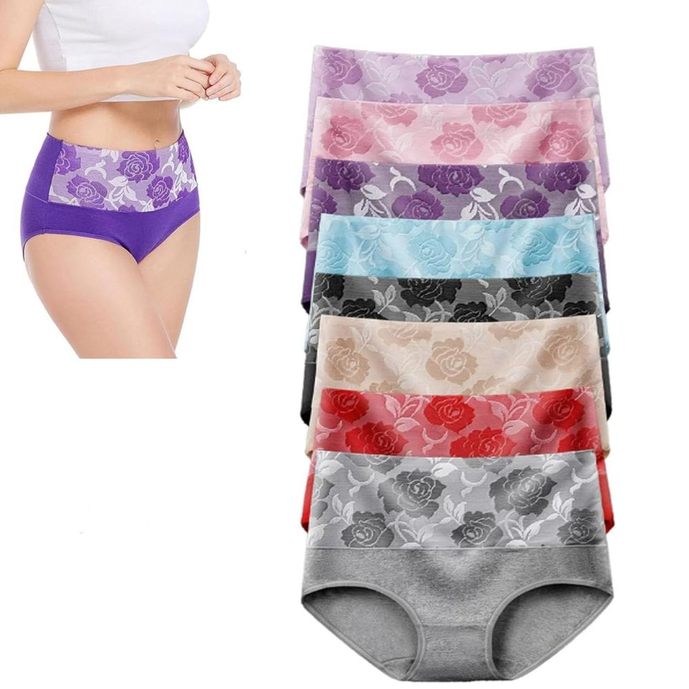 Zenywear Leakproof High-Waisted Reusable Incontinence Briefs, 8-Pack, 3XL