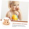 Zerodeko Baby Tooth Keepsake Box, Beige, Large Capacity view 3