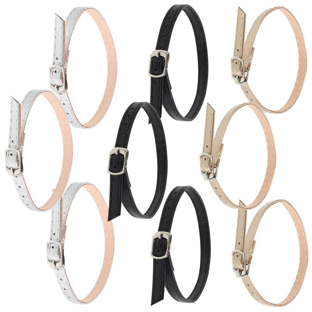 3 Pairs of Non-Slip Shoe Straps for Women's High Heels and Dress Shoes