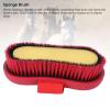 Premium Horse Grooming Brush with Soft Bristles and Ergonomic Grip view 2