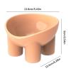 Cat Feeding Bowls, Elevated Non-Slip Angled Bowl - Fruit view 2