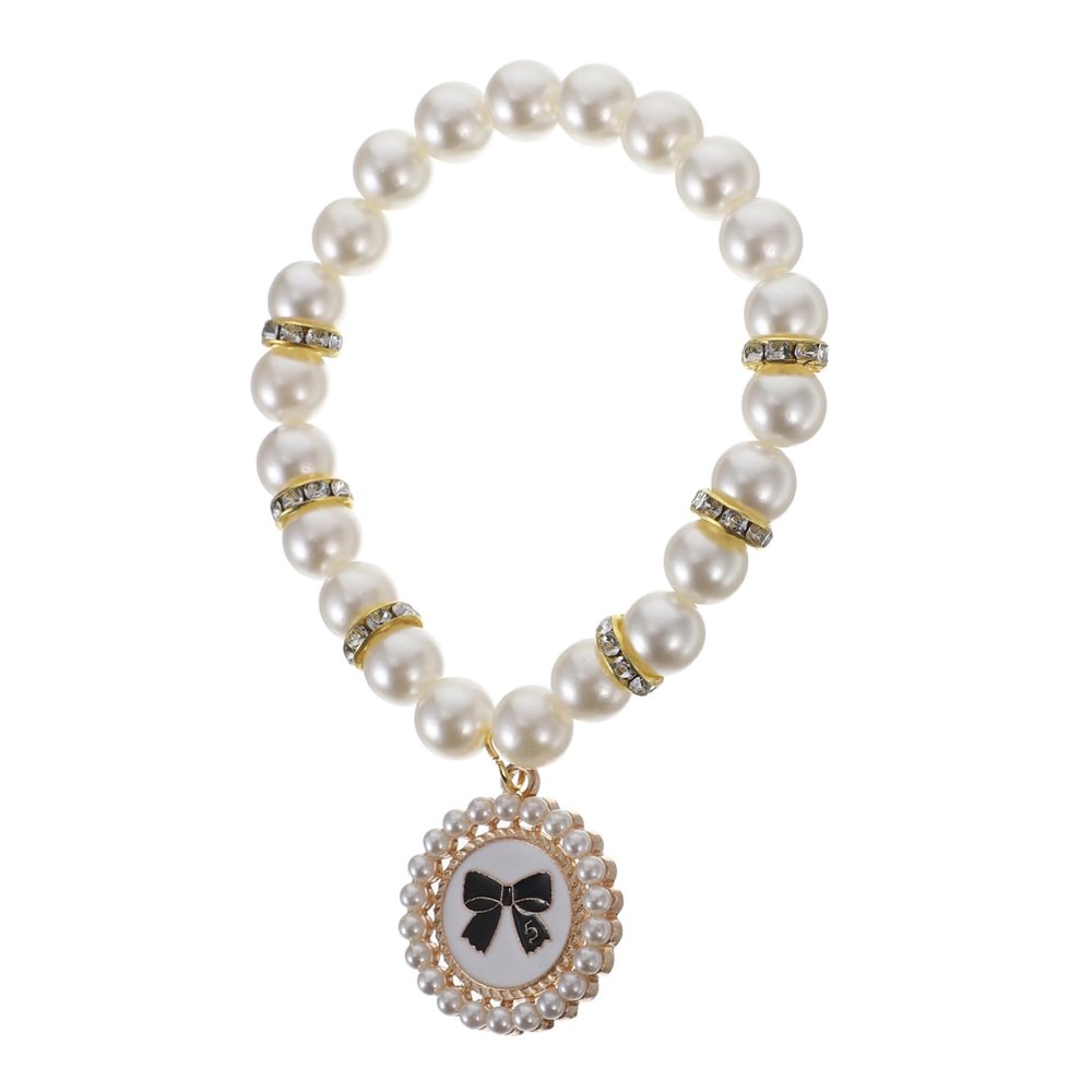 EXAOMBLE Stylish Pet Collar with Charms for Dogs and Cats
