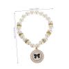 EXAOMBLE Stylish Pet Collar with Charms for Dogs and Cats view 2