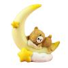 Cute Decorative Moon Bear Cake Topper view 1