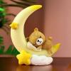 Cute Decorative Moon Bear Cake Topper view 3