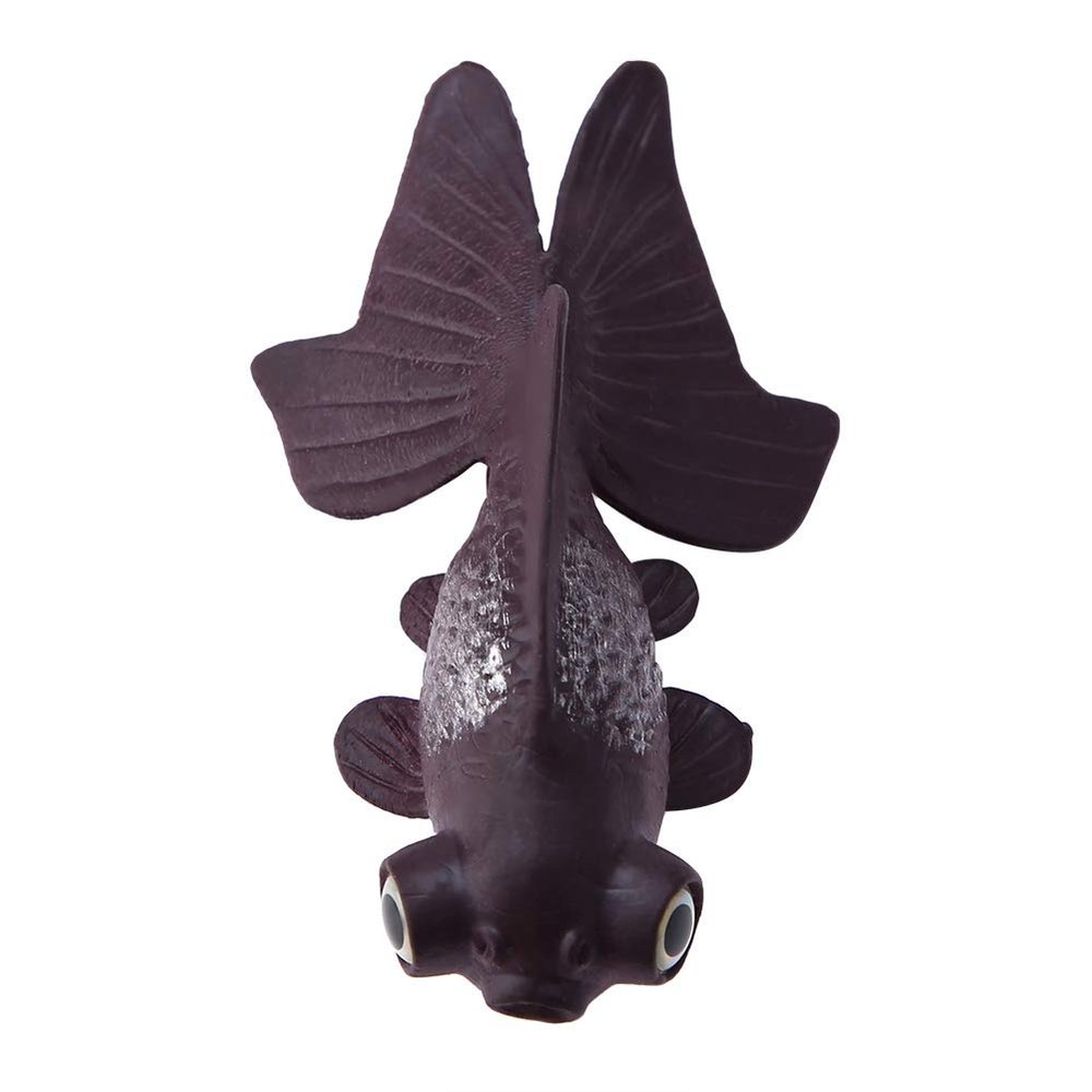 Small Plastic Fish Aquarium Ornament (No. 1 Red Beef Fish, No. 2 Brown Beef Fish, No. 3 Blue)