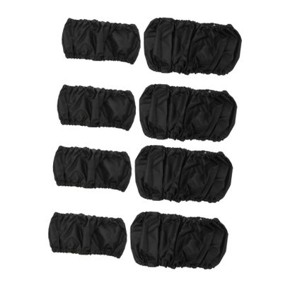 HAMPPLIES 8-Piece Stroller Wheel Covers, Protective and Durable, Portable Covers Against Dirt for Indoor and Outdoor Use