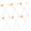 SEWOART 12-Piece Artificial Rattan Flower Diffuser Sticks view 1