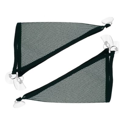 SEWOART 2-Piece Reptile Mesh Hammock, Green, Triangle