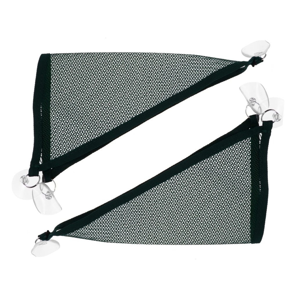 SEWOART 2-Piece Reptile Mesh Hammock, Green, Triangle