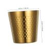 VERDANVERSE Men's Stainless Steel Shaving Bowl, 175 ml, Gold view 2