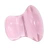 COLLBATH Mushroom-Shaped Rose Quartz Massage Stone and Facial Massager, Natural Pink view 1