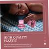 COLLBATH Mushroom-Shaped Rose Quartz Massage Stone and Facial Massager, Natural Pink view 4