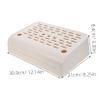 BESPORTBLE Elevated Cat Litter Box with Pedal, Easy Access, Litter-Catching Ramp, Portable and Easy to Clean view 2
