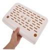 BESPORTBLE Elevated Cat Litter Box with Pedal, Easy Access, Litter-Catching Ramp, Portable and Easy to Clean view 4
