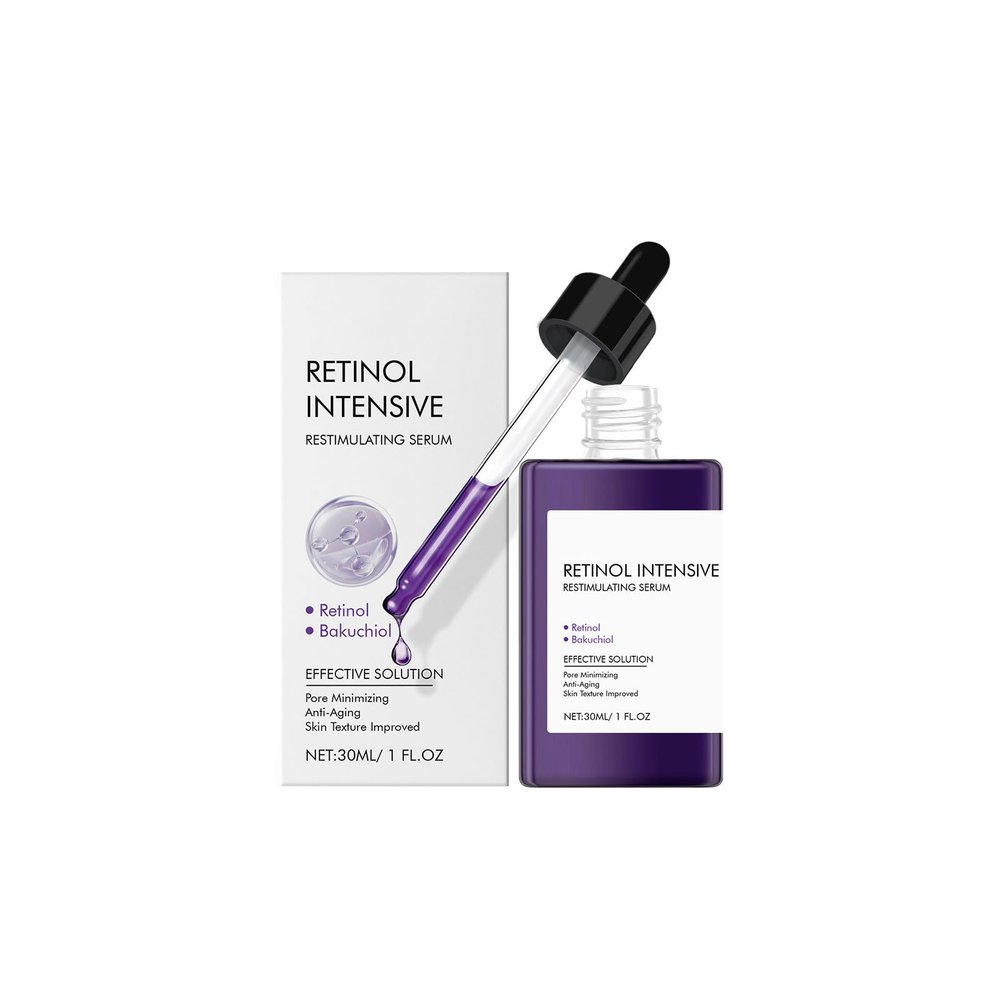 Retinol Intense Reactivating Eye Serum, Advanced Triple Eye Cream, Fast Wrinkle Reduction & Intense Moisture (30 ml, 1 pc.)