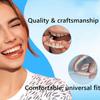 Care Spring 2-Piece Clip-On Cosmetic Veneers for Men and Women, Upper and Lower, One Size Fits Most view 3